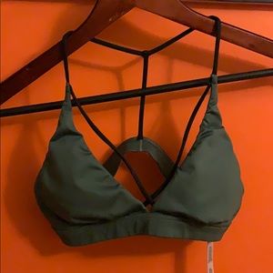 Victoria’s Secret Sports bra. Size small. Green